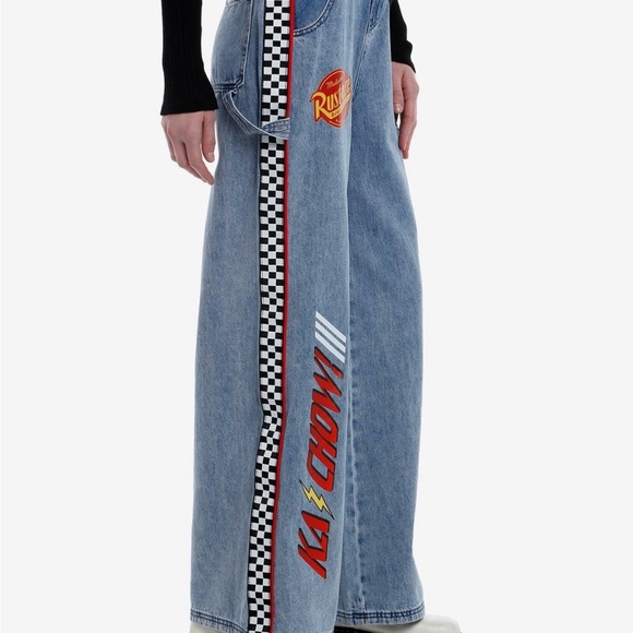 Disney Women's Blue Jeans lighting McQueen - Picture 3 of 4